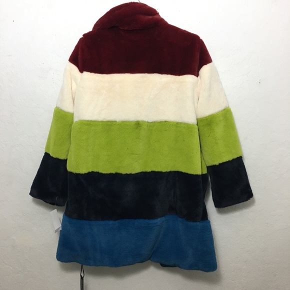 Blank NYC Super Nova Color Block Faux Fur … - Picture 10 of 15